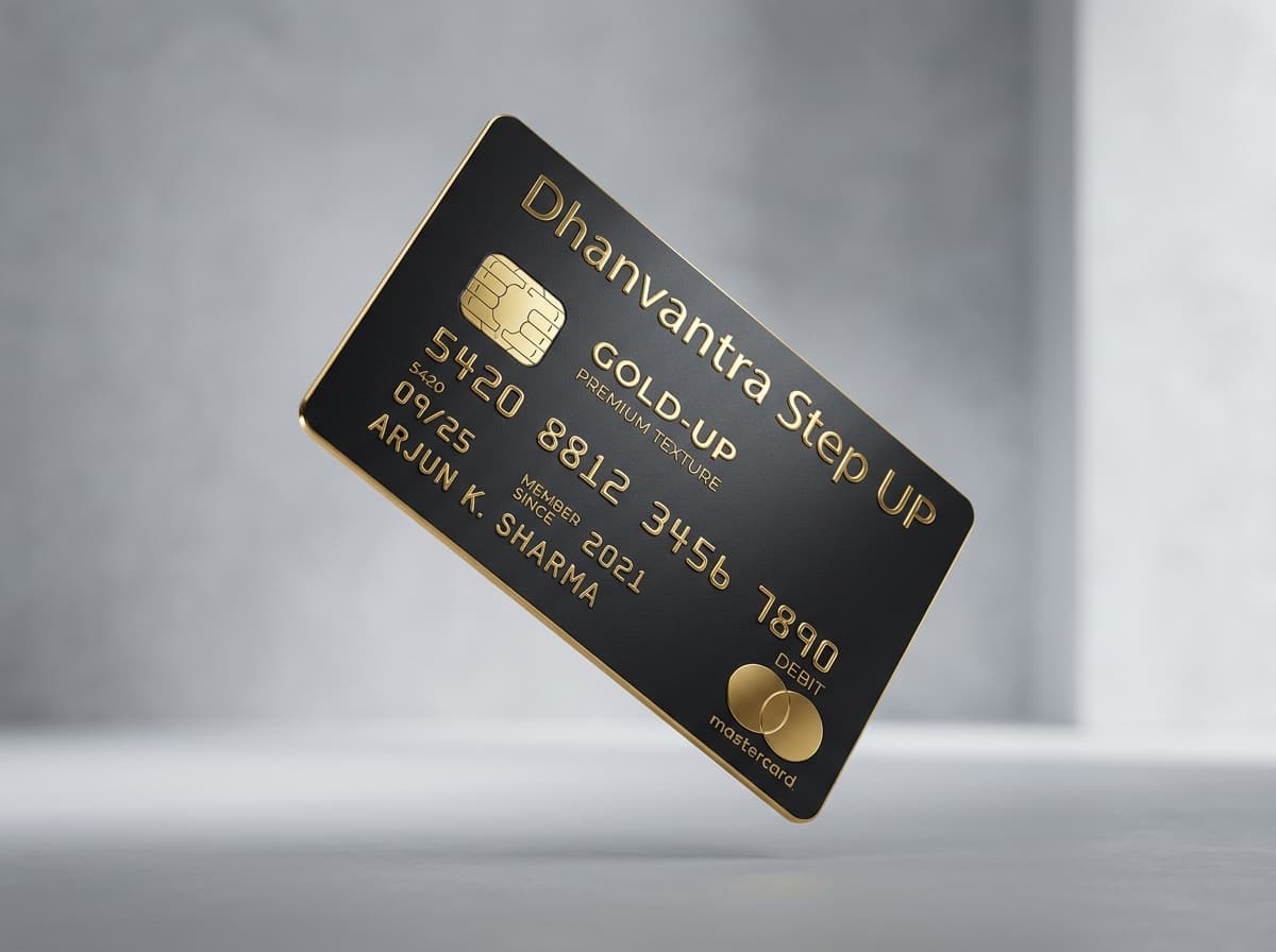 Dhanvantra Step UP Secured Credit Card